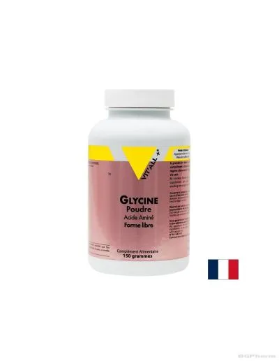 Глицин 5000 мг на прах 150 гр ВИТАЛ ПЛЮС | Vit'all + Glycine