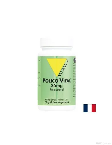 Поликозанол 25 мг х 60 капсули ВИТАЛ ПЛЮС | Vit'all + Polico Vital