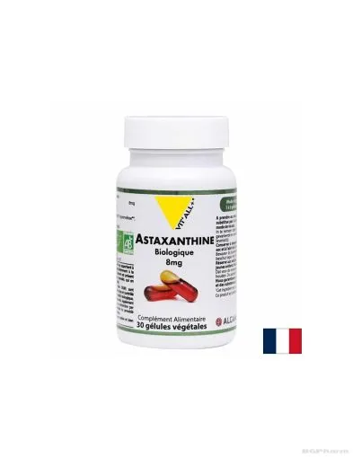 Астаксантин 8 мг x 30 капсули ВИТАЛ ПЛЮС | Vit'all + Astaxanthin