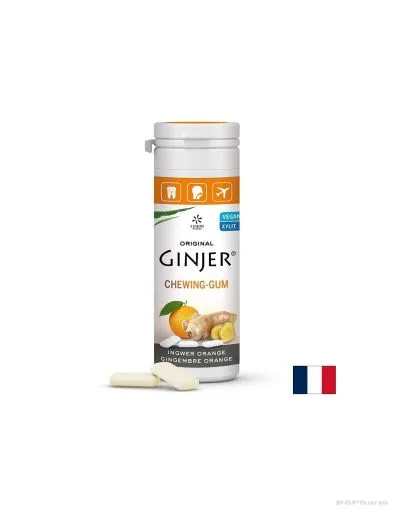 Дъвки с джинджифил и портокал х 30 гр / 20 броя ЛЕМОН ФАРМА | Lemon Pharma