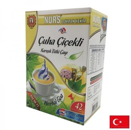 Смесен билков чай с иглика при стрес и безсъние х 42 пакетчета NURS