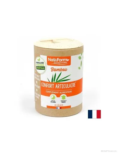 Бамбук екстракт х 60 капсули за костите и ставите NAT&FORM