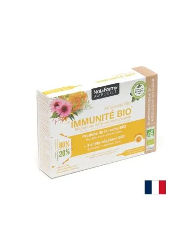 Течна формула за имунитет х 20 ампули за пиене NAT&FORM | Ampoile Immunite