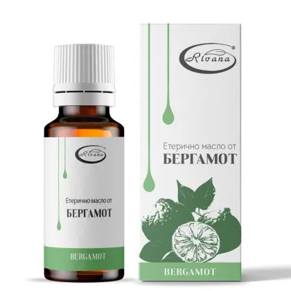 БЕРГАМОТ Етерично масло х 10 мл РИВАНА | Rivana Bergamot Oil