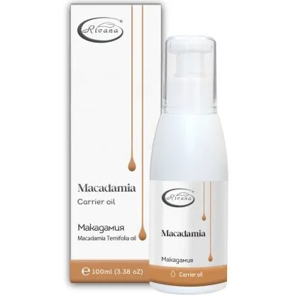 Масло от МАКАДАМИЯ х 100 мл РИВАНА | Rivana Macadamia Oil
