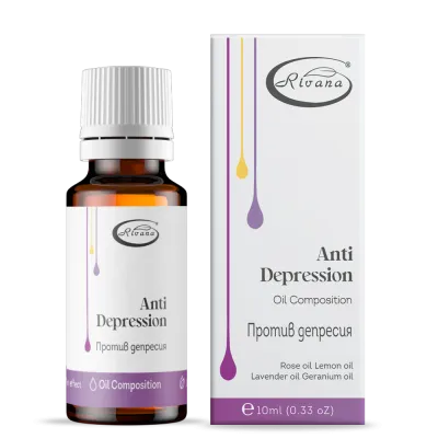 ПРОТИВ ДЕПРЕСИЯ Композиция от етерични масла х 10 мл РИВАНА | Rivana Anti Depression