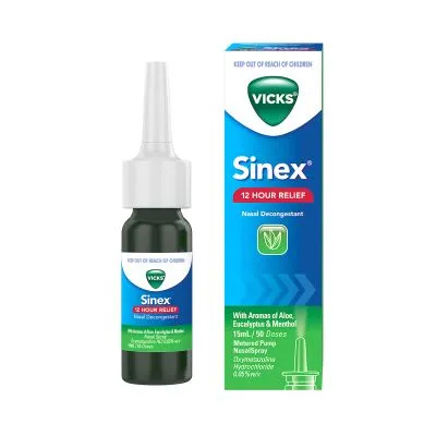 ВИКС СИНЕКС Алое и евкалипт спрей за нос х 15мл | VICKS Sinex TEVA
