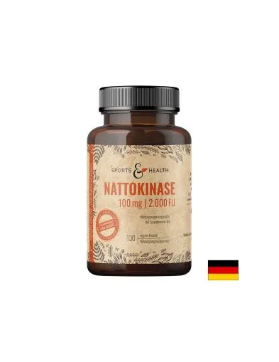 Натокиназа 100 мг 2000 FU х 130 капсули Sports & Health Solutions | Nattokinase