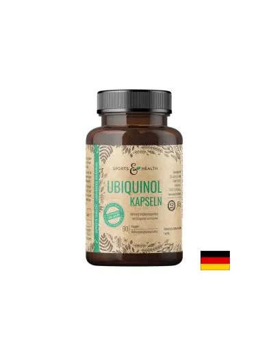 Коензим Q10 Убиквинол QH 100 мг x 90 капсули Sports & Health Solutions | Coenzyme Q10