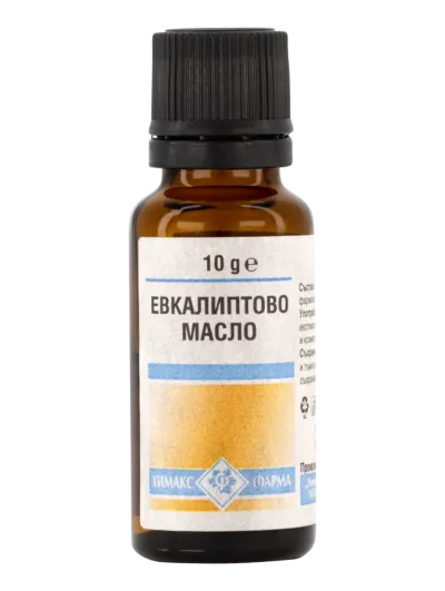 ЕВКАЛИПТОЛ ( Евкалиптово масло ) х 10 гр ХИМАКС ФАРМА | Chimax Pharma