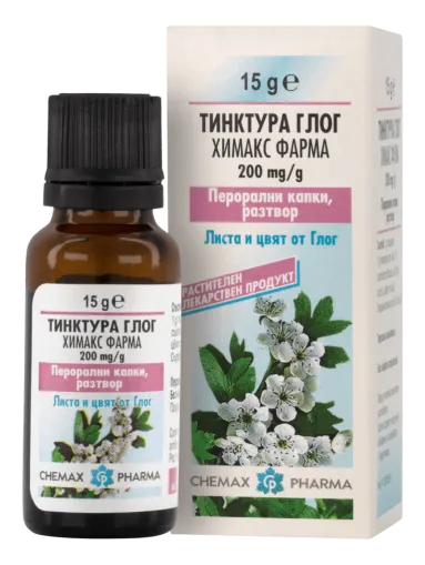 ГЛОГ Тинктура х 20 мл ХИМАКС ФАРМА | Chimax Pharma