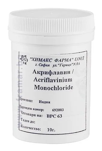 ТРИПАФЛАВИН ( Акрифлавин ) х 10 гр ХИМАКС ФАРМА | Chimax Pharma