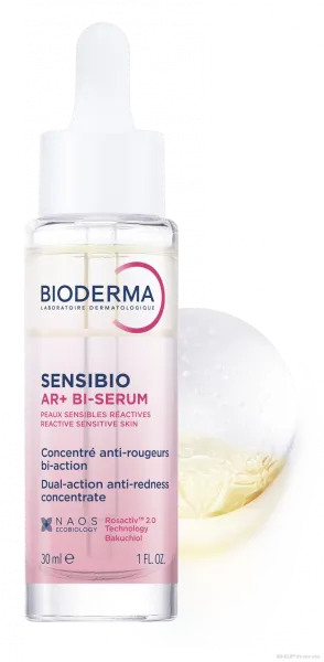 Биодерма СЕНСИБИО AR+ Двуфазен серум за лице 30 мл | Bioderma Sensibio