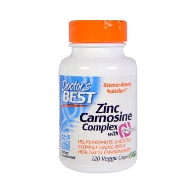 Цинк Л-Карнозин Комплекс х 120 капсули ДОКТОР'С БЕСТ | Doctor's Best Zink L-Carnosine