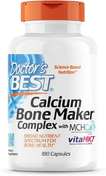 Калций Комплекс х 180 капсули ДОКТОР'С БЕСТ | Doctor's Best Calcium