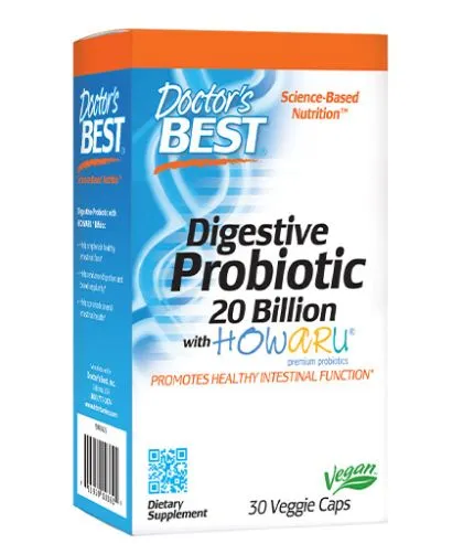 Пробиотик 20 млрд CFU х 30 капсули ДОКТОР'С БЕСТ | Doctor's Best Probiotic