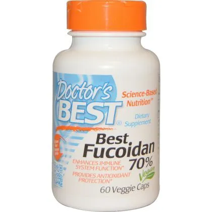 Фукоидан 70 % х 60 капсули ДОКТОР'С БЕСТ | Doctor's Best Fucoidan