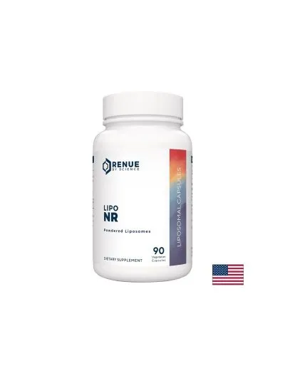 Никотинамид рибозид ( NR липозомен ) 300 мг x 90 капсули RENUE BY SCIENCE