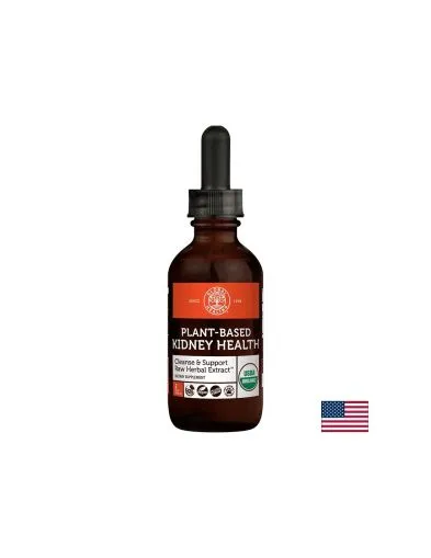 Билкова тинктура за здрави бъбреци х 59.2 мл Global Healing | Plant-Based Kidney Health Cleanse & Support Raw Herbal Extract