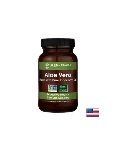 Алое вера екстракт - биоактивна формула х 60 капсули Global Healing | Aloe Fuzion™ Bio-Active Formula
