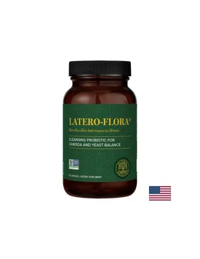 Пробиотик срещу Кандида в червата х 60 капсули Global Healing | Latero-Flora™ Brevibacillus laterosporus (B.O.D.™ strain)