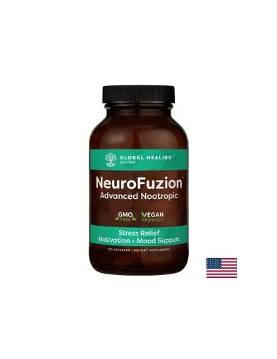 НЕВРОФЮЖЪН Билки и минерали срещу стрес и напрежение х 120 капсули Global Healing | Neurofuzion ®