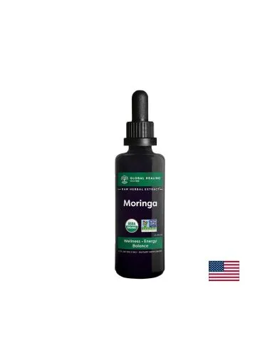 Моринга екстракт на капки x 59.2 мл с високо усвояване Global Healing | Moringa