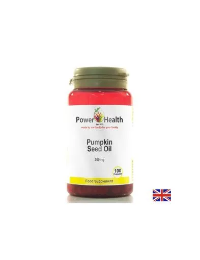 Масло от тиквено семе 300 мг х 100 капсули Power of Health | Pumpkin Seed Oil