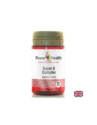 Витамини Б Комплекс х 90 таблетки Power of Health | B Complex Vitamins