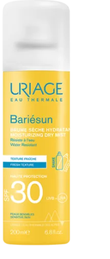 БАРИЕСЪН Слънцезащитен спрей аерозол за тяло SPF30 200 мл ЮРИАЖ | URIAGE Bariesun