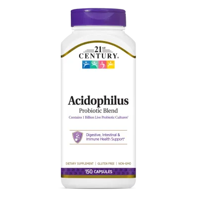 21st Century Пробиотик Ацидофилус Бленд х 150 капсули | Acidophilus Probiotic Blend