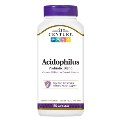 21st Century Пробиотик Ацидофилус Бленд х 150 капсули | Acidophilus Probiotic Blend