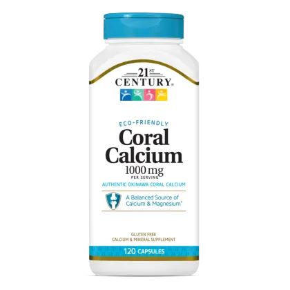21st Century Корал Калций 1000 мг х 120 капсули | Coral Calcium