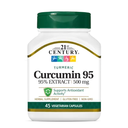 21st Century Куркума - куркумин 95 500 мг х 45 капсули | Curcumin 95
