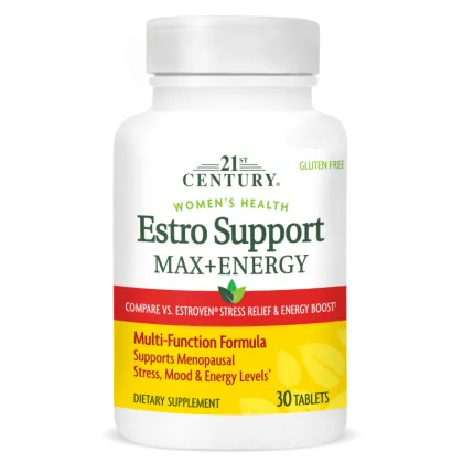 21st Century Естроген Комплекс + Енергия х 30 таблетки | Estro Support Max + Energy