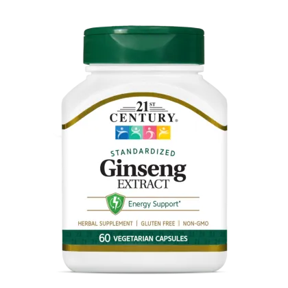 21st Century Женшен екстракт ( корейски, китайски ) х 60 капсули | Panax Ginseng