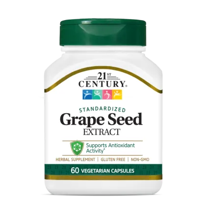21st Century Гроздови семки екстракт 50 мг х 60 капсули | Grape Seed Extract