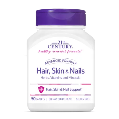 21st Century Формула за коса, кожа и нокти х 50 таблетки | Skin, Nails & Hair
