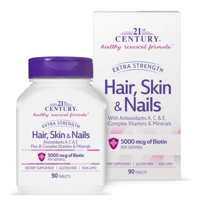 21st Century Формула за коса, кожа и нокти ЕКСТРА СИЛНА х 90 таблетки | Skin, Nails & Hair