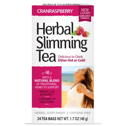 21st Century Чай за отслабване със сена - малина и боровинка х 24 пакетчета | Herbal Slimming Tea
