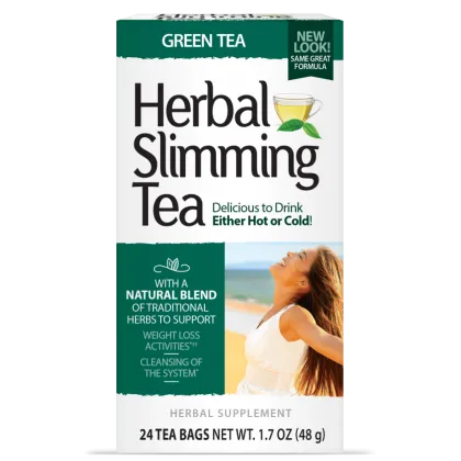 21st Century Чай за отслабване със зелен чай и сена х 24 пакетчета | Herbal Slimming Tea
