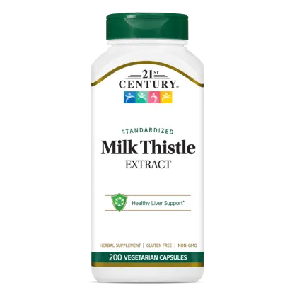 21st Century Бял трън ( Магарешки бодил ) екстракт х 200 капсули | Milk Thistle