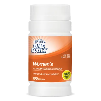 21st Century Eжедневни мултивитамини за жени х 100 таблетки | One Daily Women's Health