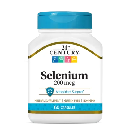 21st Century Селен 200 мкг х 60 капсули | Selenium