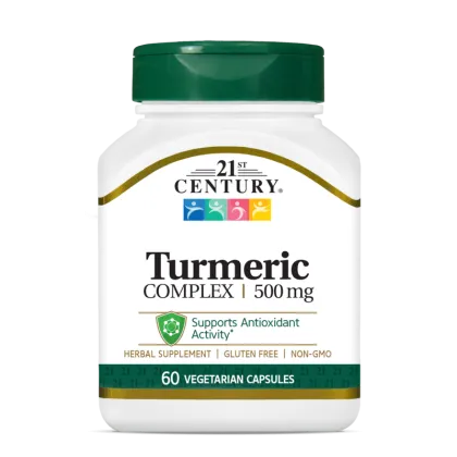 21st Century Куркума комплекс 500 мг х 60 капсули | Turmeric Complex
