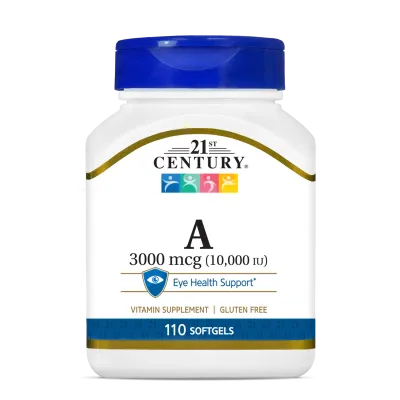 21st Century Витамин А 100000 IU х 110 капсули | Vitamin A