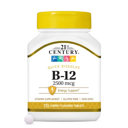 21st Century Витамин Б12 2500 мкг х 110 ородисперсни таблетки | Vitamin B12