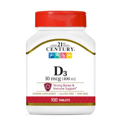21st Century Витамин Д3 400 IU х 100 таблетки | Vitamin D3