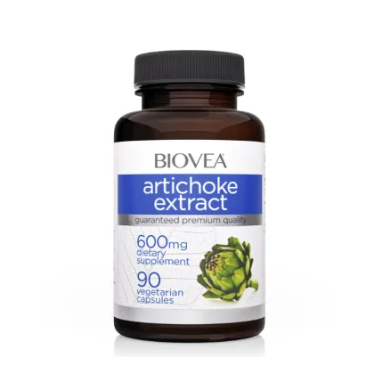 Артишок екстракт 600 мг х 90 капсули Biovea | Artichoke