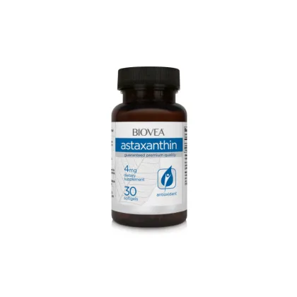 Астаксантин 4 мг х 30 капсули Biovea | Astaxanthin